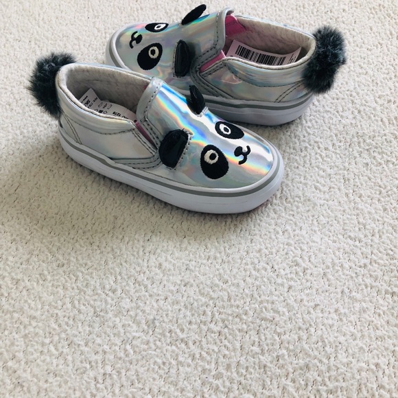 🛑❌SOLD❌🛑 Sliver Panda 🐼 Shoes - Picture 6 of 7